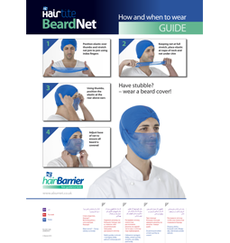 HairTite Beard Snood Wear Guide